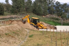 Excavación en terreno en Larouco